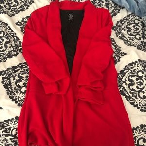 Red blazer